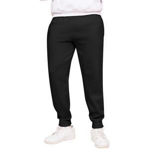Casual Classics Mens Ringspun Cotton Oversized Sweatpants / Black